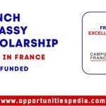 French Embassy Scholarship 2025 (Fully Funded)