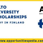 Aalto University Scholarships 2025 in Finland