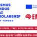 Erasmus Mundus EMAI Scholarship 2025 (Fully Funded)