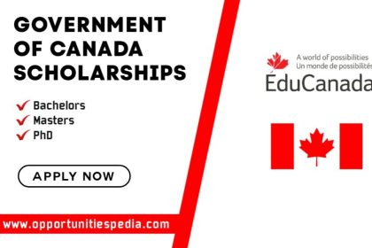 Government of Canada Scholarships (Study in Canada)
