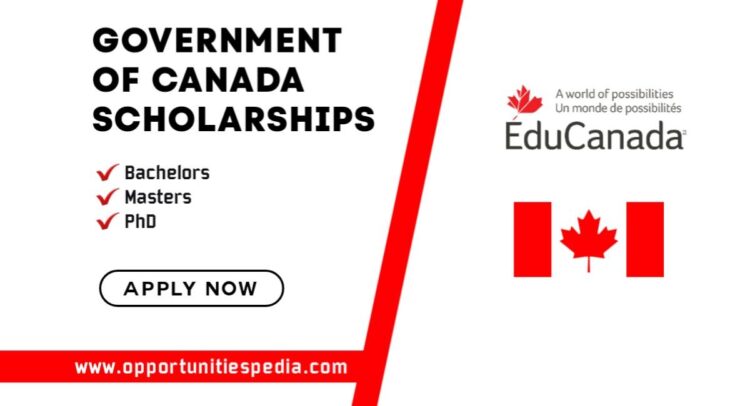 Government of Canada Scholarships (Study in Canada)