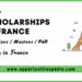 Top Scholarships In France 2025 (Study In France)