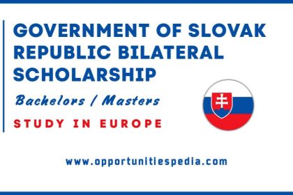 Government of Slovak Republic Bilateral Scholarships 2025