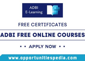ADBI Free Online Courses 2025 (ADBI E-Learning)