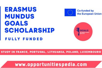 Erasmus Mundus GOALS Scholarship 2025 (Fully Funded)