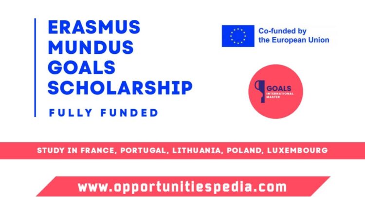 Erasmus Mundus GOALS Scholarship 2025 (Fully Funded)