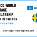 UNESCO World Heritage Scholarship 2025 in Sweden (Fully Funded)