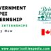 Government of PEI Internship Program 2025 in Canada