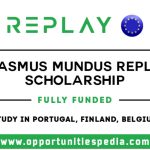 Erasmus Mundus REPLAY Scholarship 2025 (Fully Funded)
