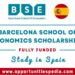 Barcelona School of Economics (BSE) Scholarships 2025 in Spain (Fully Funded)