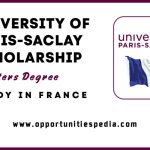 University of Paris-Saclay Scholarship 2025-2026 (Study in France)