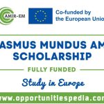 mErasmus Mundus AMIR Scholarship 2026 (Fully Funded)