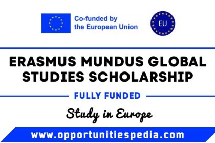Erasmus Mundus GLOBAL STUDIES Scholarship 2025 (Fully Funded)