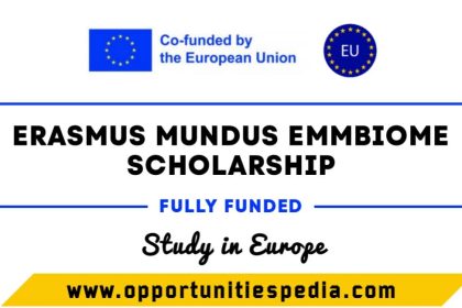Erasmus Mundus EMMBIOME Scholarship 2025 (Fully Funded)