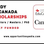 Study in Canada Scholarships 2025-2026 (Fully Funded)