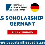 KAS Scholarship 2025-2026 in Germany (Fully Funded)