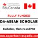 Canada-ASEAN Scholarships 2025 (Fully Funded)