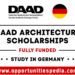 DAAD Germany Study Scholarships in Architecture 2026 (Fully Funded)