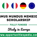 Erasmus Mundus MemBioMed Scholarship 2025 in Europe (Fully Funded)
