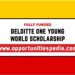 Deloitte One Young World Scholarship 2025 in Germany (Fully Funded)