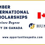Humber International Scholarships 2025 in Canada