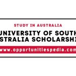 University of South Australia International Scholarships 2025 (Funded)