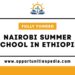Nairobi Summer School 2025 in Ethiopia (Fully Funded)
