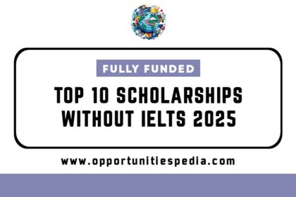 Top 10 Scholarships Without IELTS 2025