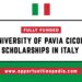 University of Pavia CICOPS Scholarships 2026 in Italy | Fully Funded
