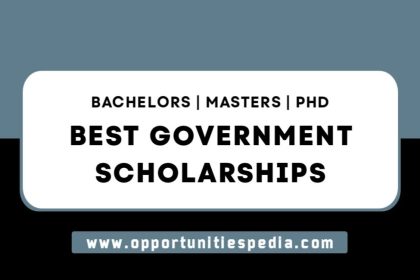 Best Government Scholarships 2025-26 Around the World
