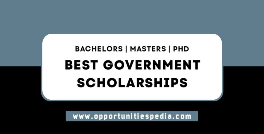 Best Government Scholarships 2025-26 Around the World