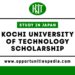 Kochi University of Technology Scholarship 2026 in Japan | Fully Funded