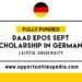DAAD EPOS SEPT Scholarship 2026 at Leipzig University in Germany (Fully Funded)