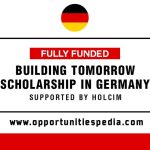 Building Tomorrow Scholarship 2025 in Germany | Fully Funded