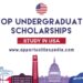 Top Undergraduate Scholarships in USA 2025-26 (Study in USA)