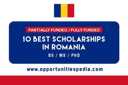 10 Best Romania Scholarships for International Students 2025–26