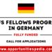RIFS Fellows Program 2026 in Germany | Fully Funded