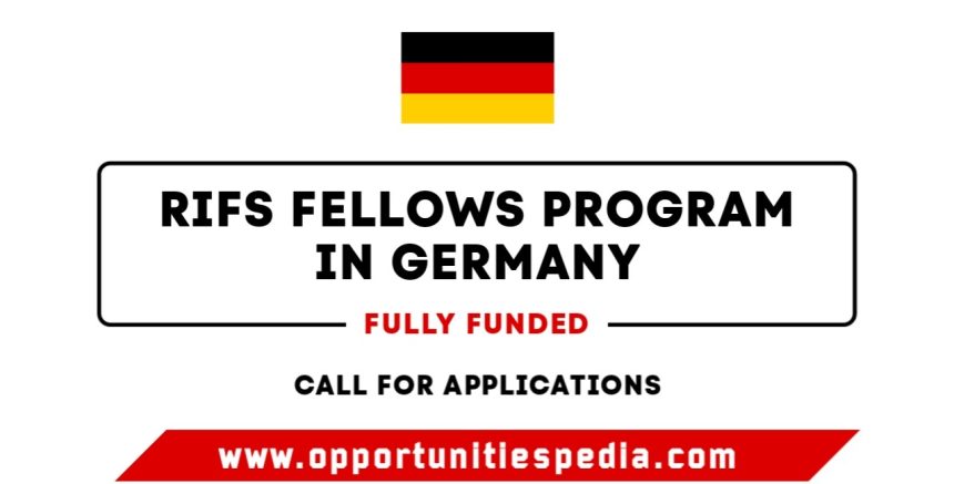 RIFS Fellows Program 2026 in Germany | Fully Funded
