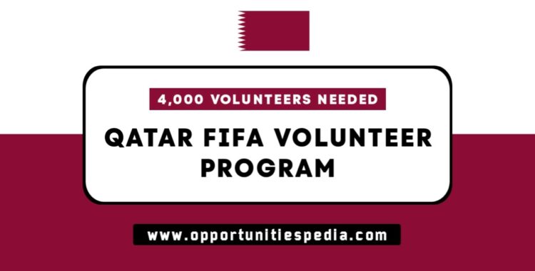 Qatar FIFA Volunteer Program 2025 | 4,000 Volunteers Needed