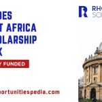 Rhodes West Africa Scholarship 2026 in the UK (Fully Funded)