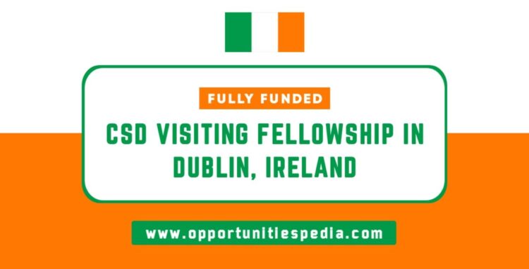 CSD Visiting Fellowship in Dublin, Ireland 2025 | Fully Funded