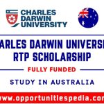 Charles Darwin University RTP Scholarship 2025-2026 (Study in Australia)