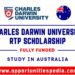 Charles Darwin University RTP Scholarship 2025-2026 (Study in Australia)