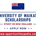 University of Waikato Scholarships 2025-26 | Study in New Zealand
