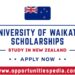 University of Waikato Scholarships 2025-26 | Study in New Zealand