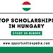 Top Scholarships in Hungary (Study in Europe)
