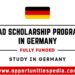 List of DAAD Scholarship Programs 2025-26 in Germany