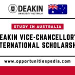 Deakin Vice-Chancellor’s International Scholarship 2026 in Australia
