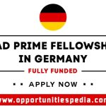 DAAD PRIME Fellowship 2025–26 in Germany (Fully Funded)