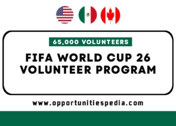 FIFA World Cup 2026 Volunteer Program | USA, Canada, Mexico